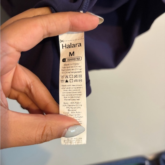 HALARA Deep Blue Mini Dress size M - Picture 4 of 5